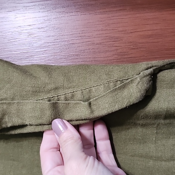 Universal Thread Linen Blend Vneck Dress Sz Xs - Picture 5 of 8